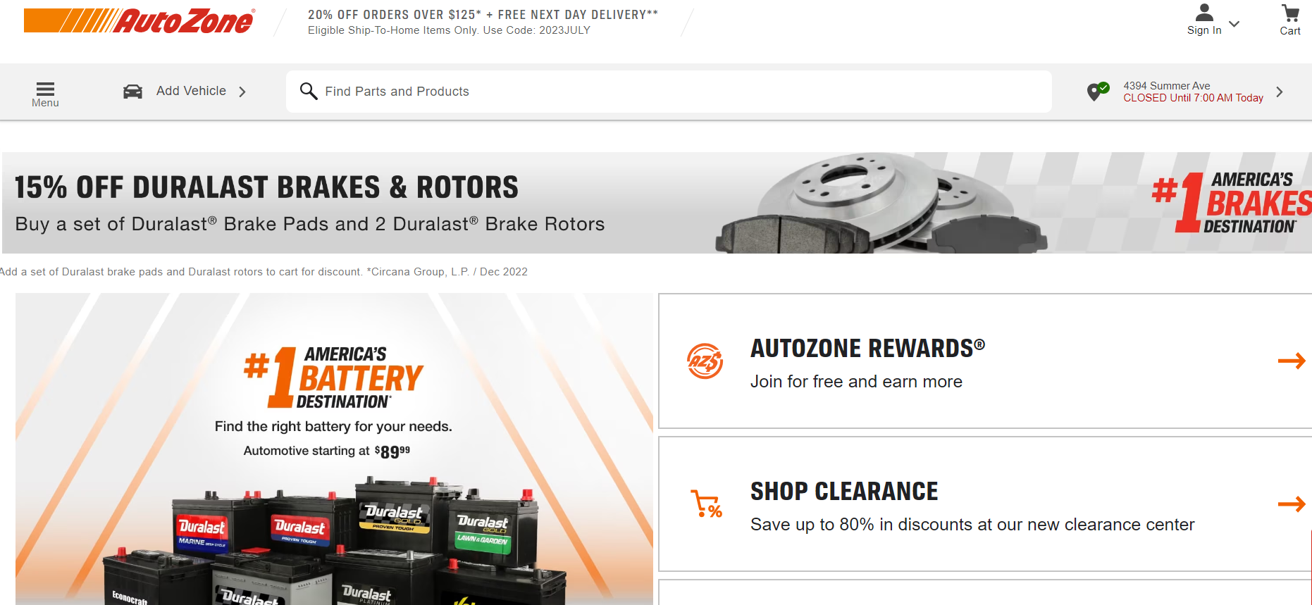 Autozone Discount Code